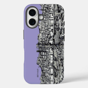Regensburg city in eastern Bavaria iPhone 16 Case