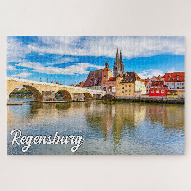 Regensburg, Germany Jigsaw Puzzle (Horizontal)