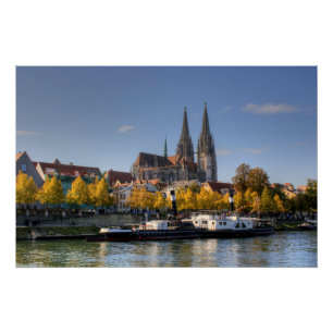 Regensburg , Germany Poster