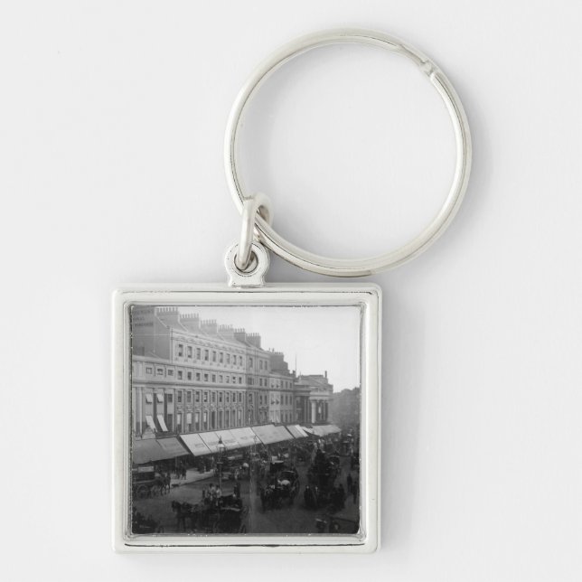 Regent Circus, London, c.1890 Key Ring (Front)