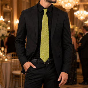 Regent Gold Luxury Ivory & Gold Pinstripe Tie