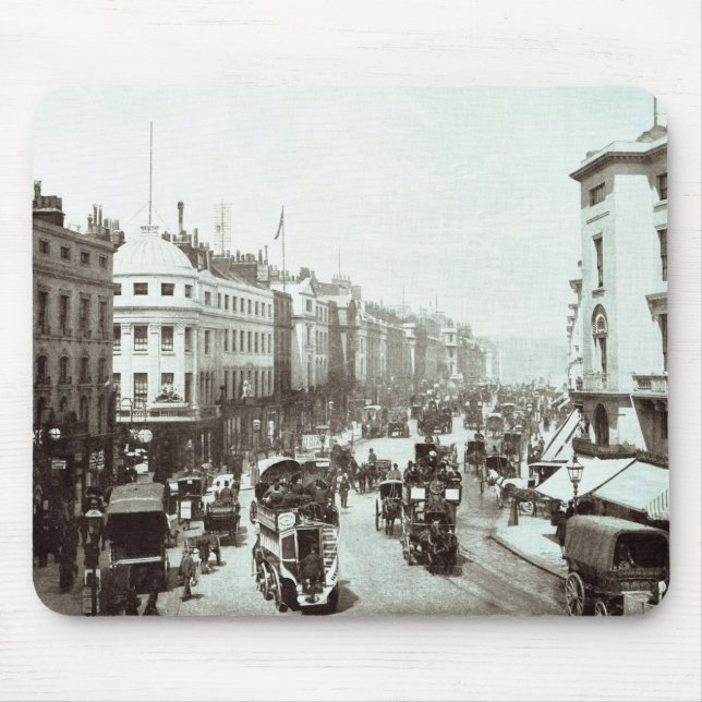 Regent Street, London c.1900 Mouse Pad (Front)