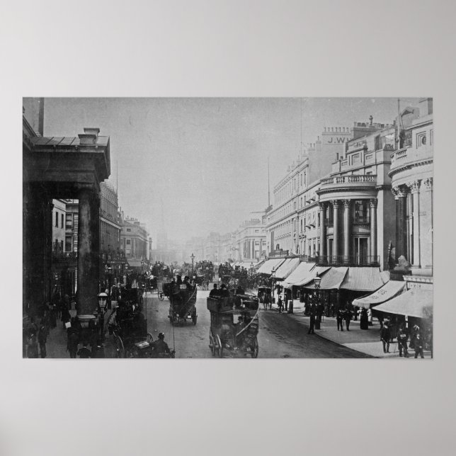 Regent Street, London Poster (Front)