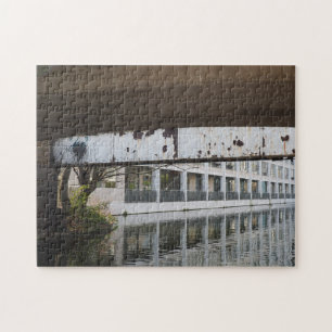 Regent's Canal Bridge London United Kingdom UK Jigsaw Puzzle