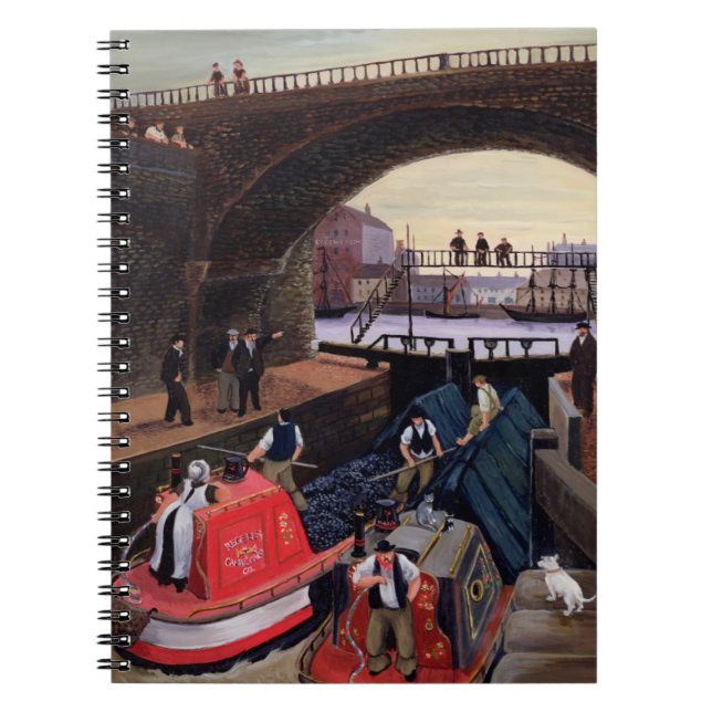Regent's Canal Lock Notebook (Front)