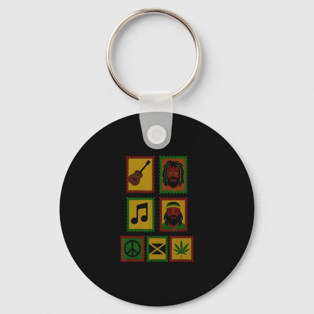 Reggae3  key ring (Front)