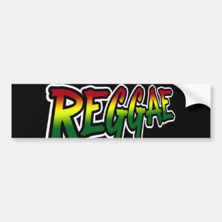 REGGAE BUMPER STICKER