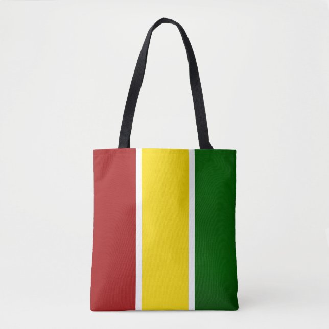 Reggae Colour Stripes Tote Bag (Front)