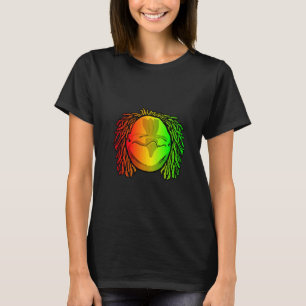 Reggae Cool Dolphin Dreadlocks Dreads Rastafarian T-Shirt