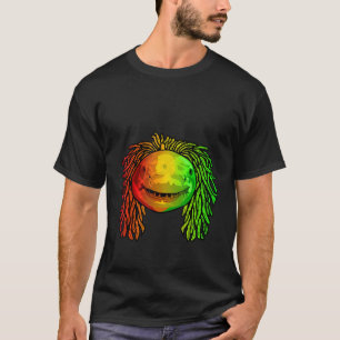 Reggae Cool Shark Dreadlocks Dreads Rasta Rastafar T-Shirt