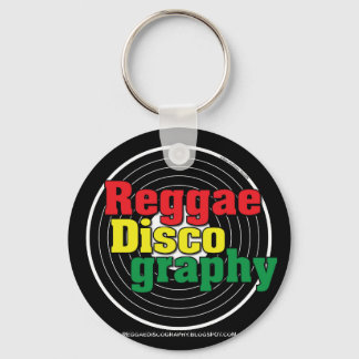 Reggae Discography Vinyl Key Ring
