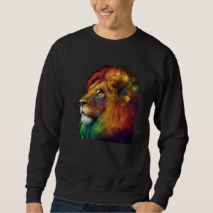 Reggae Lion Rastafari Music Freedom Zion Jamaica Sweatshirt