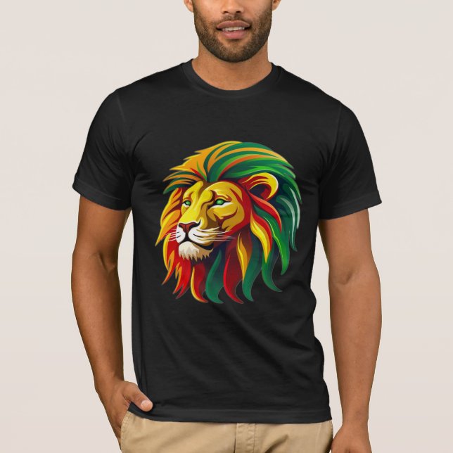 Reggae Lion T-Shirt (Front)