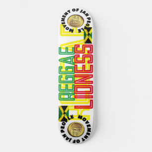 REGGAE LIONESS 8 1/4" Skateboard Deck