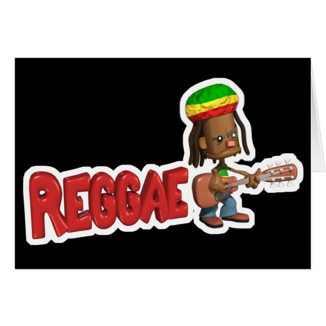 reggae music design (Front Horizontal)