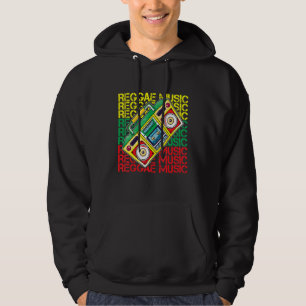 Reggae Music I Rasta I Rastafari I Jamaican Reggae Hoodie