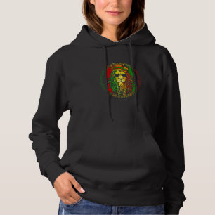 Reggae Music Jamaican Lion Custom Hoodie