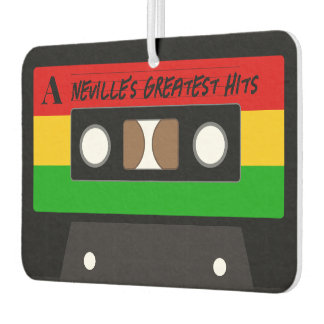 Reggae Music Musician Retro Cassette Tape Car Air Freshener