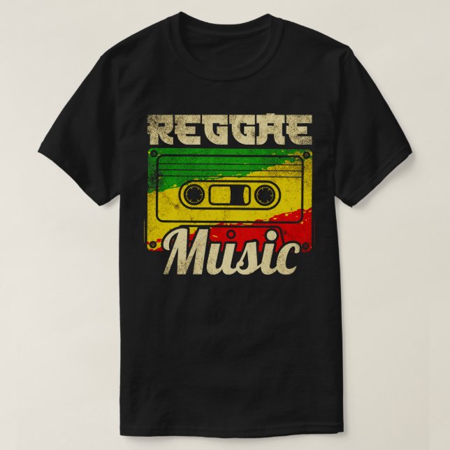 Reggae Music T-Shirt (Design Front)