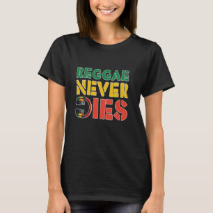 Reggae Never Dies - Headphones Music Lovers T-Shirt