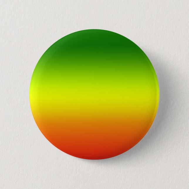 Reggae Rainbow Flag design 6 Cm Round Badge (Front)