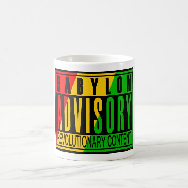 Reggae RASTA Coffee Mug (Center)