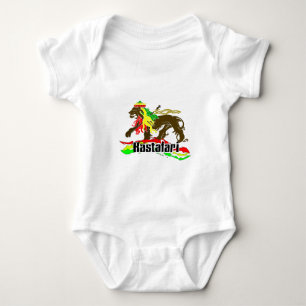 Reggae Rasta Iron, Lion, Zion 2 Baby Bodysuit