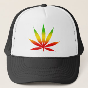 Reggae Rasta Leaf Jamaican Jamaica Hats
