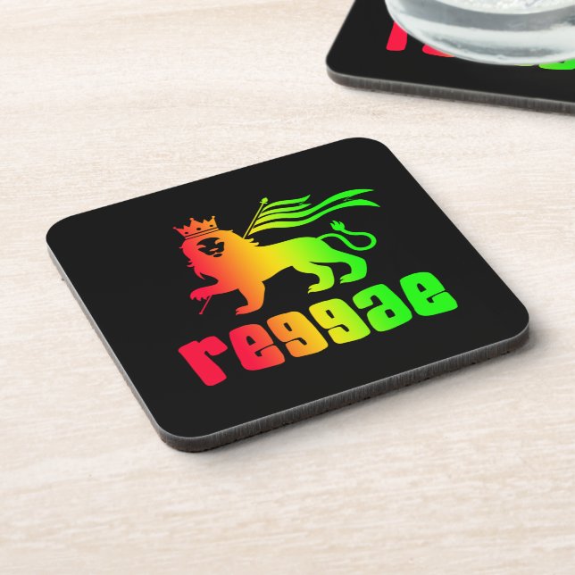 Reggae Rasta Lion  Coaster (Left Side)