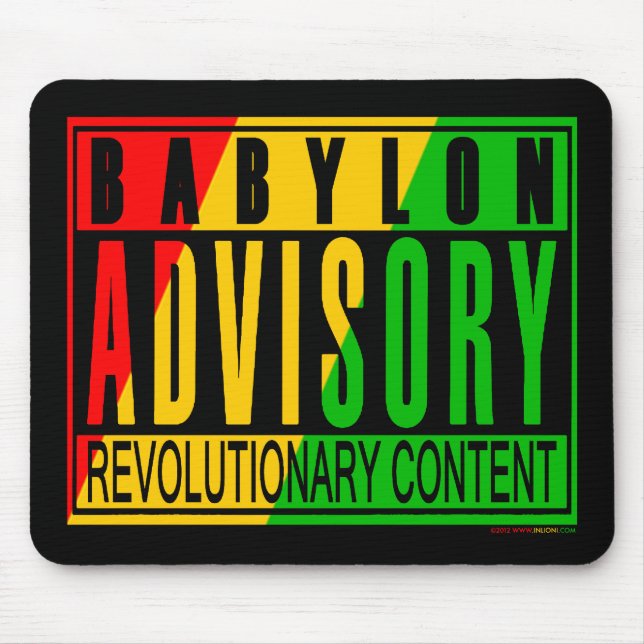 Reggae RASTA Mouse Pad (Front)