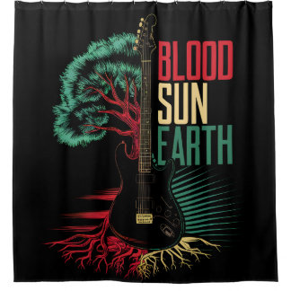 REGGAE RASTA SHOWER CURTAIN