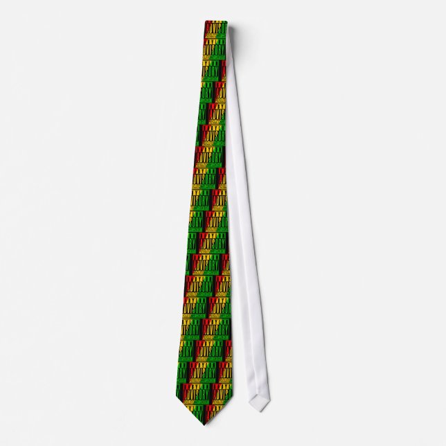 Reggae RASTA Tie (Front)