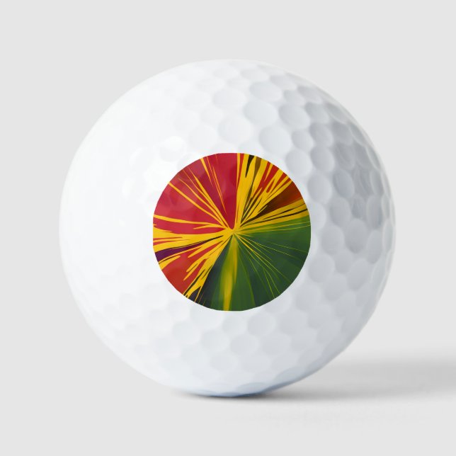 Reggae Rays  Golf Balls (Front)