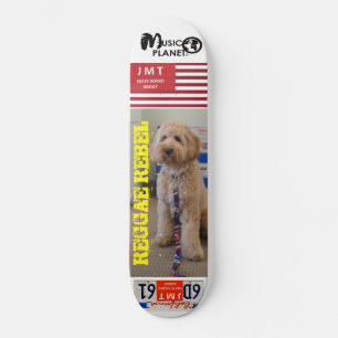 REGGAE REBEL  (Pet) Skateboard