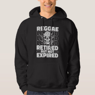 Reggae Retired Music Rastafarian  Rastafari Rasta  Hoodie