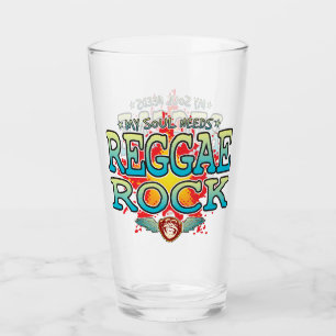 Reggae Rock Soul Glass Tumbler