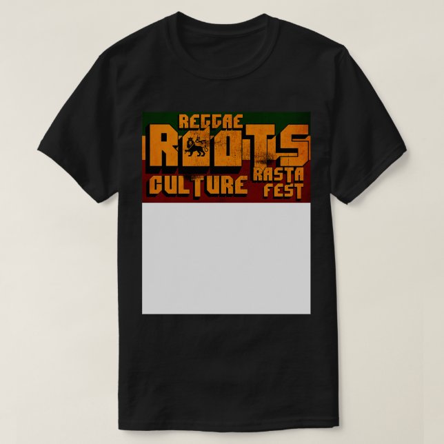 Reggae Roots Fest T-Shirt (Design Front)