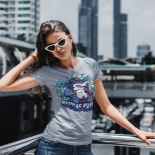 Reggae Shark Cartoon T-Shirt