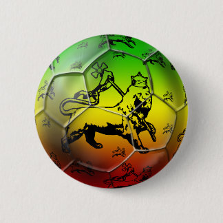 Reggae Soccer - Rasta soccer football team 6 Cm Round Badge