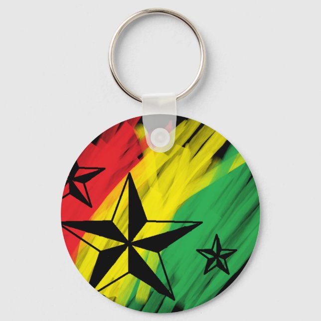 reggae stars key ring (Front)
