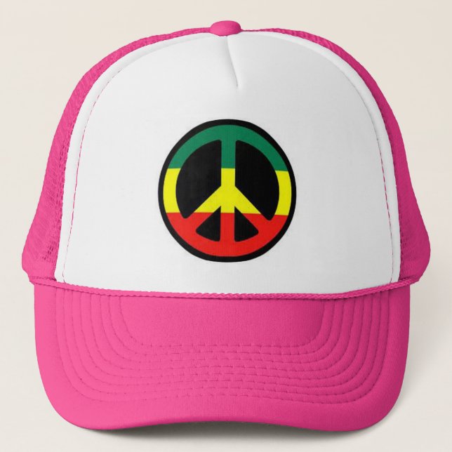 reggae trucker hat (Front)