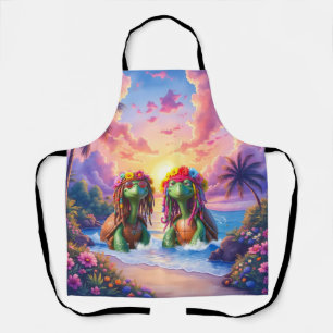 Reggae Turtles – Island Vibes Forever. Apron