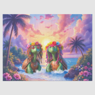 Reggae Turtles – Island Vibes Forever. Tissue Paper