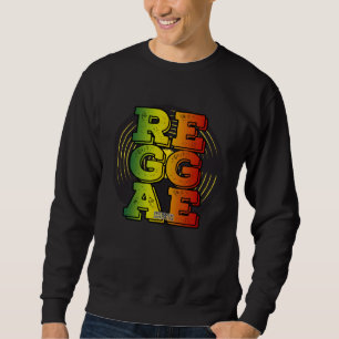 Reggae Vinyl Rasta Sweatshirt