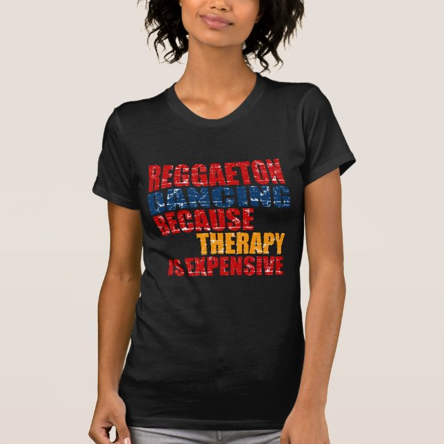 Reggaeton Dance Designs T-Shirt (Front)