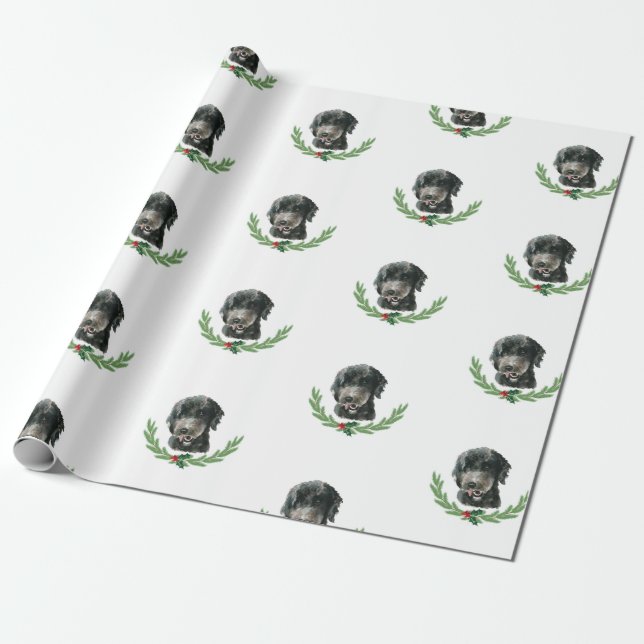 Reggie Christmas Wrapping Paper (Unrolled)
