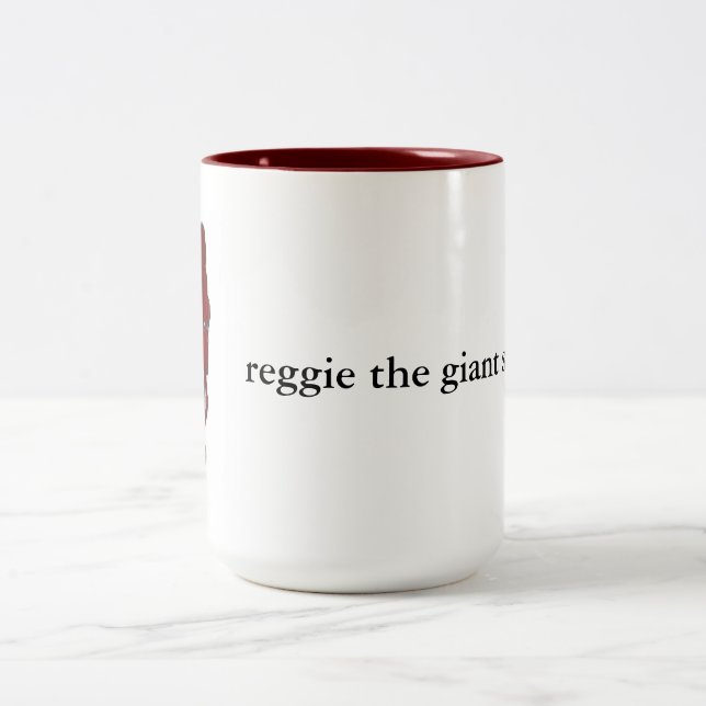 Reggie the Giant Squid mug (Center)