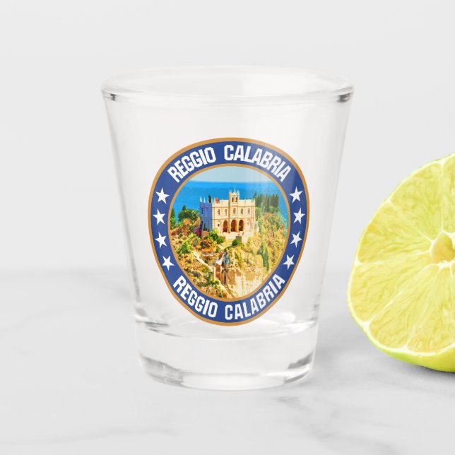 Reggio Calabria                                    Shot Glass (Front)