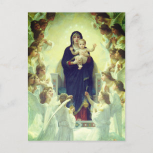 Regina Angelorum - William-Adolphe Bouguereau Postcard