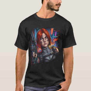 Regina Dino Crisis Tactical Vest Holster Art T-Shirt